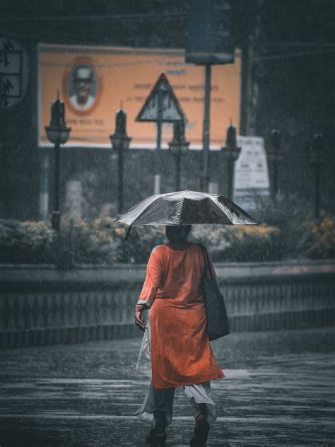 Person Holding An Umbrella · Free Stock Photo