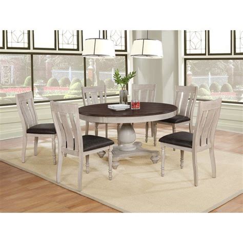 Mixon 7 Piece Solid Wood Dining Set | Oak dining sets, Dining room sets ...