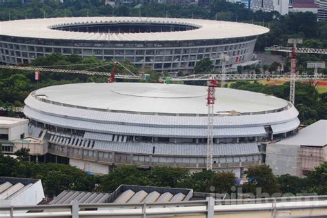 Foto: Pembangunan Indoor Multifunction Stadium GBK Tuntas