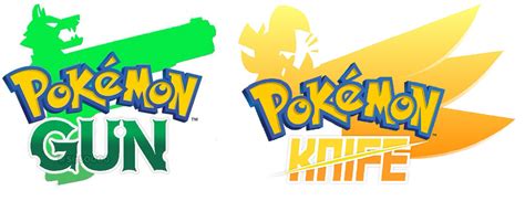 Pokemon Gun and Knife logo by CoDXros3 on DeviantArt