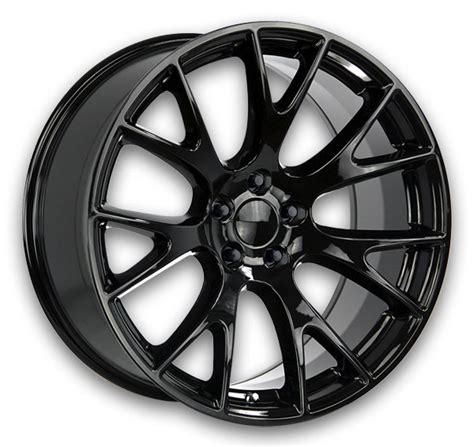 Replica Wheels - Hellcat All Gloss Black