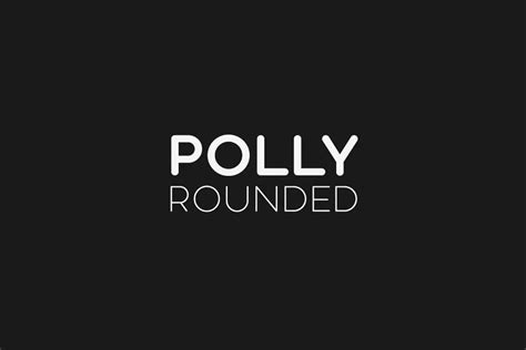 Polly Rounded Font - Dfonts