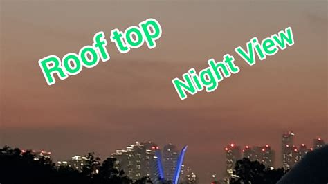 Rooftop night View - YouTube