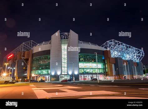 Old trafford stadium seats hi-res stock photography and images - Alamy