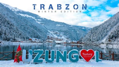 DANAU LEGENDARIS DI TURKI (UZUNGÖL LAKE IN WINTER) TRABZON VLOG # ...