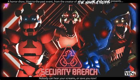 Security Breach: Five Night's at Freddy's in 2021 | Fnaf, Fnaf wallpapers, Fnaf drawings