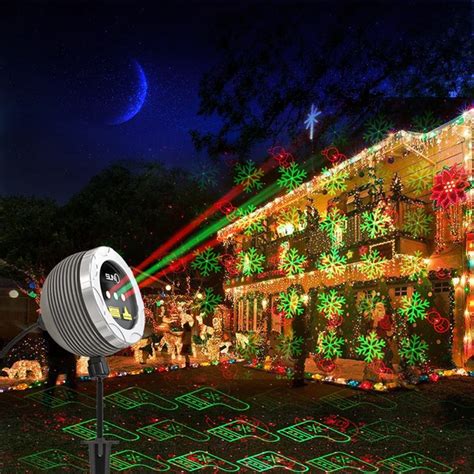 RB Led Star Laser Lights Christmas Projector Outdoor Lighting Laser ...