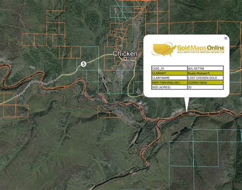 Copper River: Alaska Gold Prospecting Maps