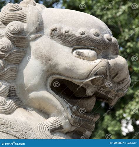 The Historic Confucius Temple in Nanjing Stock Image - Image of lion ...