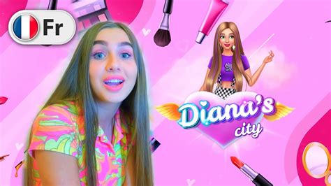 Diana parle de son nouveau jeu Diana's city! - YouTube