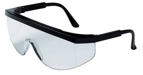 TK110 Tomahawk Wraparound Safety Glasses with Side Shields, 295829, Standard, Clear Lenses with ...
