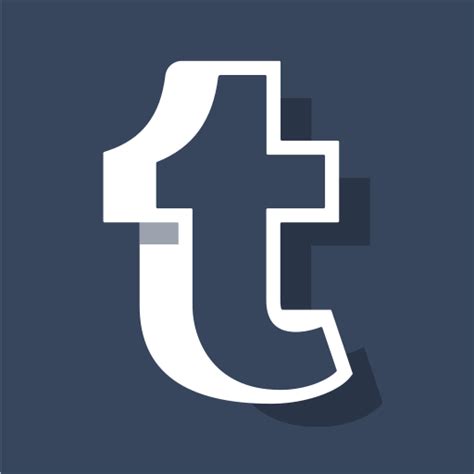 tumblr logo, tumblr new logo, Social, Tumblr, media, online, Logo icon