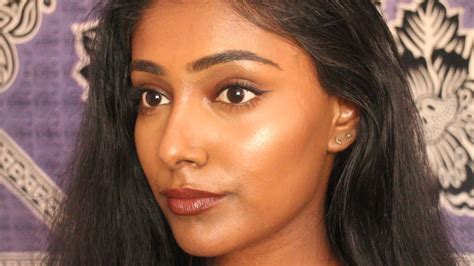 EVERYDAY MAKEUP TUTORIAL FOR BROWN / DARK SKIN | SIMPLE DRUGSTORE LOOK - YouTube