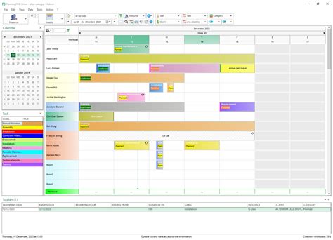 Visualize your working schedule with PlanningPME