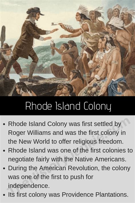 Rhode Island Colony | Facts, History, Government - The History Junkie