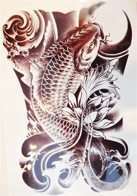 Japanese Koi Fish Tattoo Stencil : Fish Tattoo Koi Designs Japanese Drawings Flash Tatto Tattoos ...