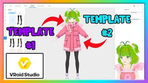 Vroid Studio: 'Layering Clothing Templates' Tutorial! This is such a cool feature! - YouTube