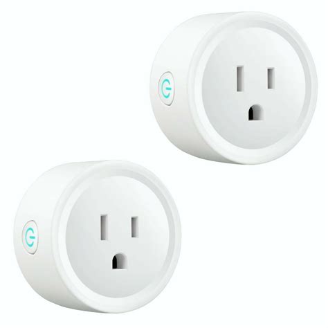 Mini Wifi Smart Plug Outlet Works With Alexa Google Home IFTTT Voice ...