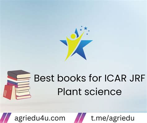 Best books for ICAR JRF plant science preparation 2023 updated | Download now pdf | Agriedu4u