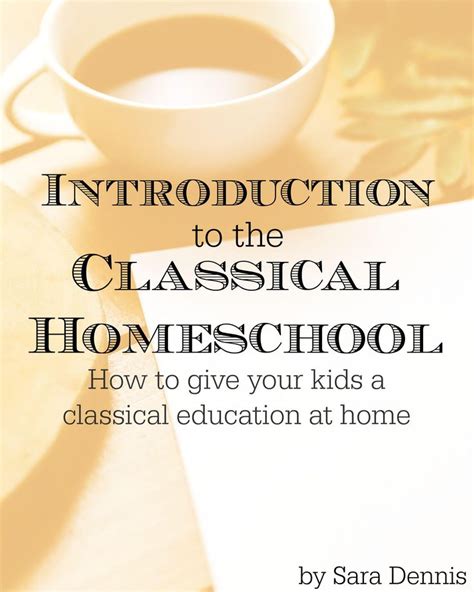 Classical Homeschool Cover | Classical homeschool, Classical education, Homeschool