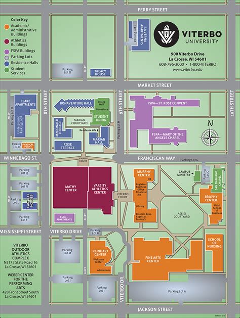 Campus Map | Viterbo University