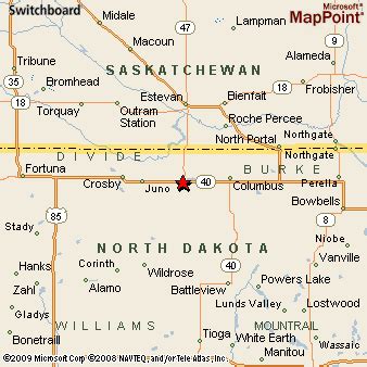 Noonan, North Dakota Area Map & More