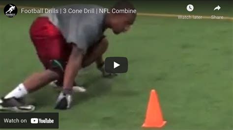 3 Cone Drill | NFL Combine Test | Football Player - Kbands Training