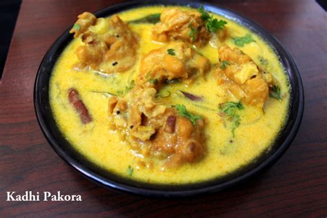 kadhi pakora recipe, punjabi kadhi recipe - Yummy Indian Kitchen