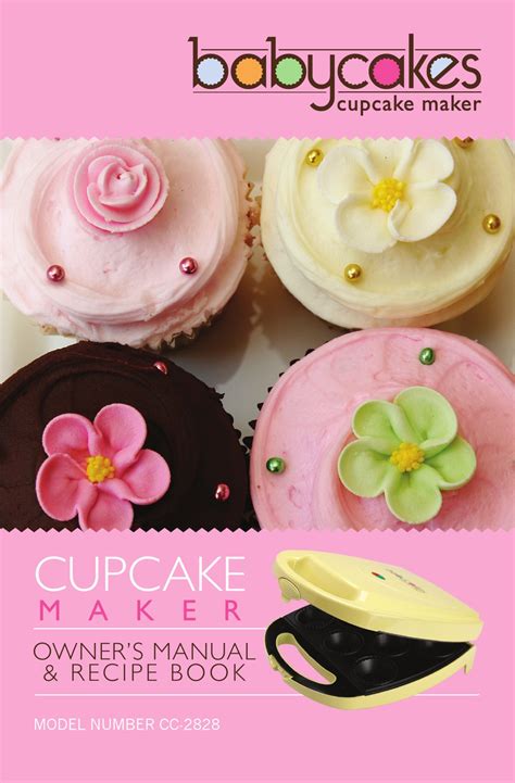 Babycakes Cupcake Maker Recipe Booklet | Deporecipe.co