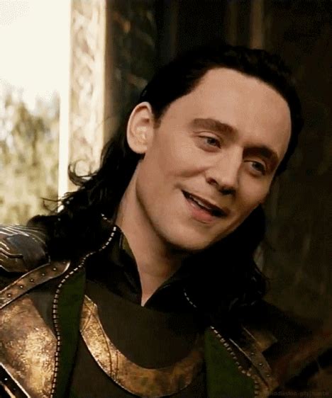 Loki Smirk Gif