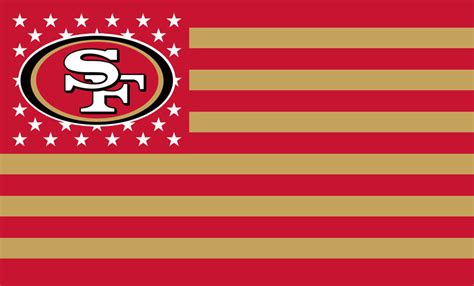 San Francisco 49ers Flag Size 3x5 | Property Room