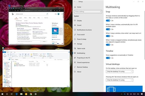 How to use Snap assist on Windows 10 | Windows Central