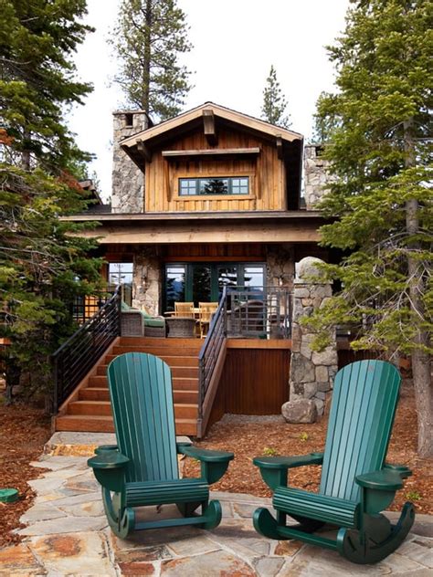 17 Lovely Small Mountain Cabin Designs Ideas