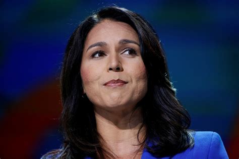 Democratic presidential candidate and U.S. Representative Tulsi Gabbard ...