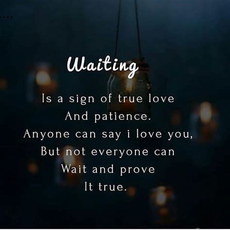 Waiting Is A Sign Of True Love And Patience Pictures, Photos, and Images for Facebook, Tumblr ...