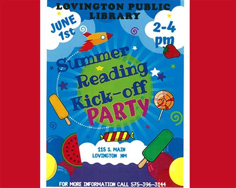 Lovington Public Library Summer Reading Kick-off Party – Hobbs Events