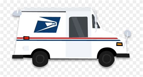 Mail Truck - Usps Mail Truck Png, Transparent Png - 800x423 (#6788004 ...