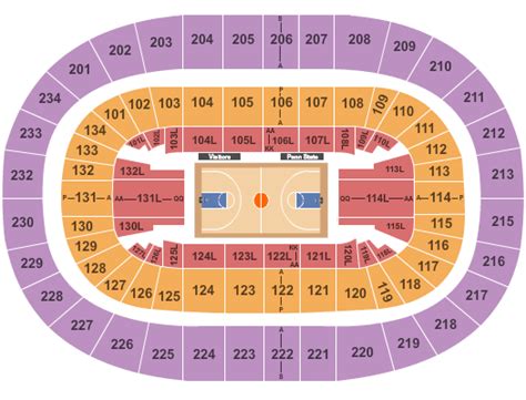 College Park Center Seating Chart: A Visual Reference of Charts | Chart ...