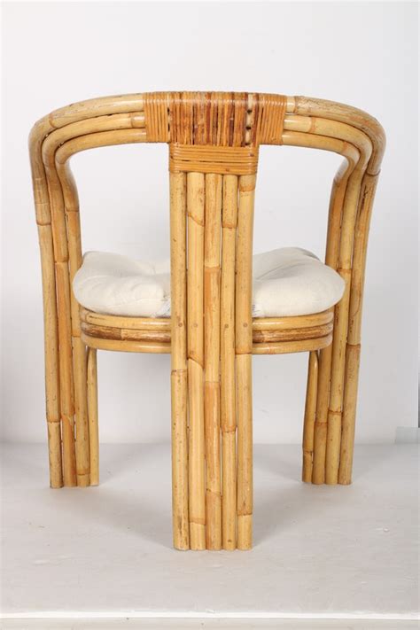 Pair of Bamboo Patio Chairs | EBTH