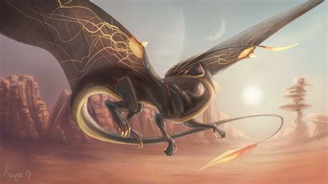 Alien dragon. by Kayas-Kosmos.deviantart.com on @DeviantArt | Dragon art, Dragon, Dragon artwork