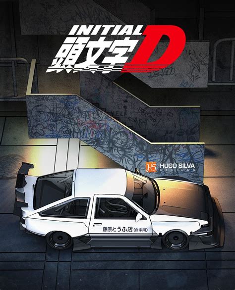 Initial D Fanart, Hugo Silva on ArtStation at https://www.artstation ...