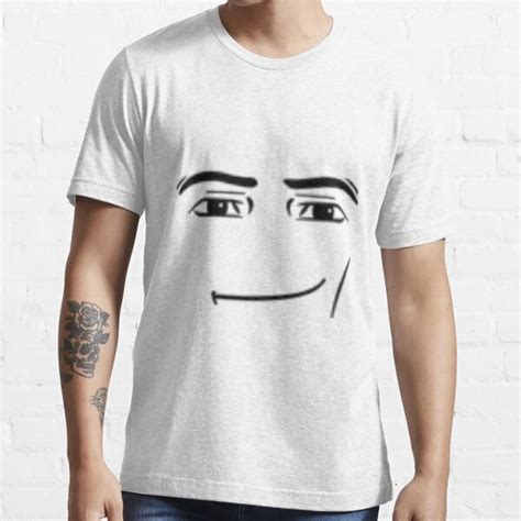 "roblox man face" T-shirt for Sale by rosebaby- | Redbubble | roblox trendy aesthetic twd ...