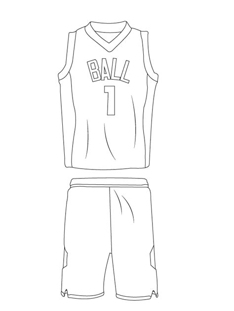 LaMelo Ball with His Number Two Jersey Coloring Page - Free Printable ...