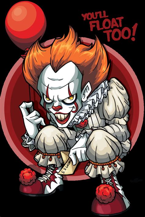 Pennywise The Dancing Clown on. Graffiti characters, Horror cartoon ...