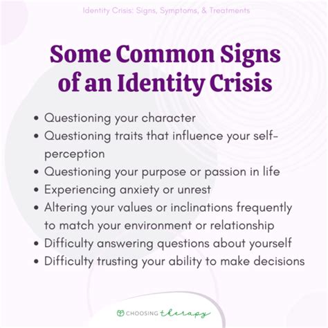 Signs of an Identity Crisis & What to Do About It