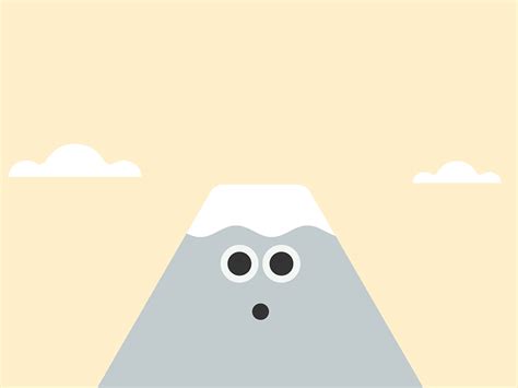 Volcano by Gareth Baker on Dribbble