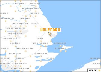 Volendam (Netherlands) map - nona.net