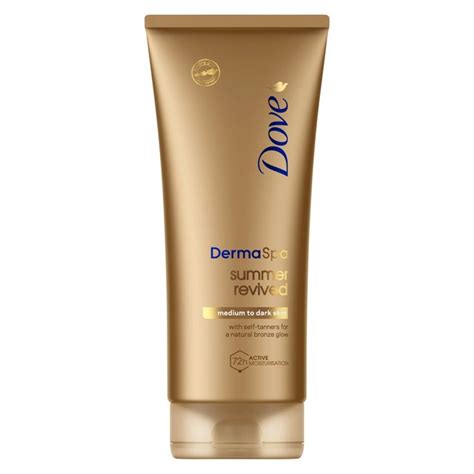 Dove DermaSpa Summer Revived Medium to Dark Gradual Self Tan 200ml from ...