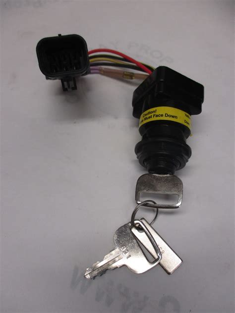 87-897716K01 Mercury Marine Outboard Boat Ignition Switch and Key 2006 and Newer | Green Bay ...