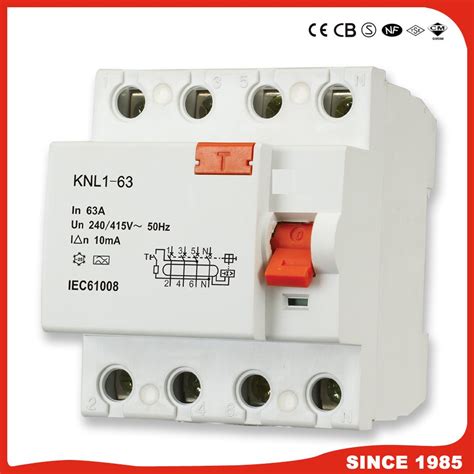 ELCB Earth Leakage Circuit Breaker 2 Pole - 40 Ampere - 30 Ma RCCB at ...